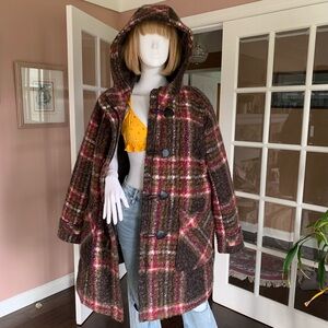 Penn. by Penningtons Tartan Hooded Coat